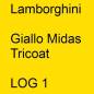 Preview: Lamborghini, Giallo Midas Tricoat, LOG 1.